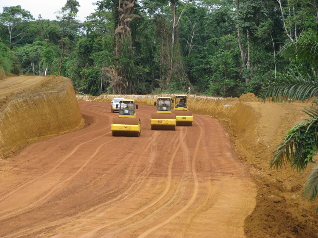 Construction of Akuetom- Mocomo- Djibloo- Bizam road in D’Anisok district in Guinea Equatorial