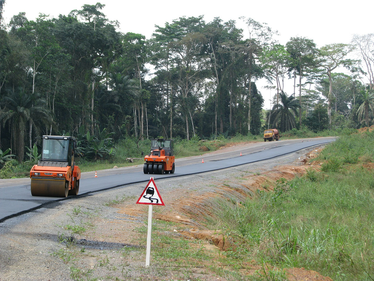 Construction of Akuetom- Mocomo- Djibloo- Bizam road in D’Anisok district in Guinea Equatorial